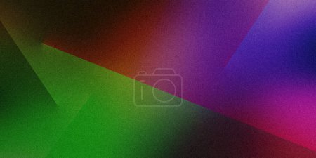 Vivid multicolored green blue red neon purple pink patterns on pixelated gradient background. Perfect for banners, art. Vintage premium quality