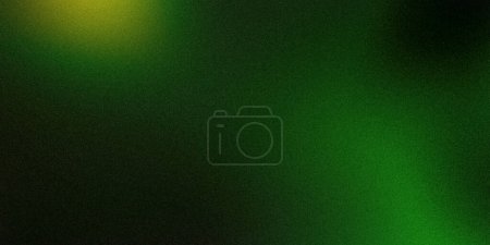 Vibrant grainy abstract ultrawide pixel modern tech multicolored dark green turquoise emerald black gray graphite yellow olive gradient exclusive background. Ideal for design, banners, wallpapers