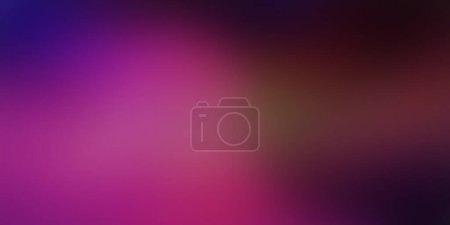 Lively vibrant dynamic abstract ultrawide modern tech multicolored dark warm mix pink raspberry blue gray purple yellow lilac gradient background. Ideal for design, banners, wallpapers. Vintage style