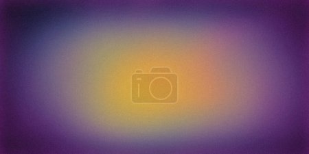 A captivating gradient background with a warm yellow center fading into deep purples blues. Ideal for adding a soft, elegant touch to your digital designs, presentations, websites, creative projects