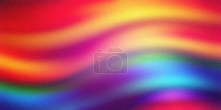 Lebendiger Regenbogen-Hintergrund mit fließenden, lebendigen Farben. Perfekt, um Designs, digitaler Kunst und kreativen Projekten eine dynamische und energiegeladene Note zu verleihen. Ideal für moderne visuelle Präsentationen