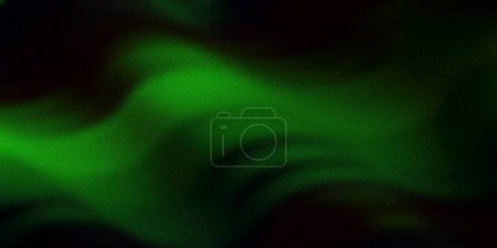 Dunkler abstrakter Verlauf mit glatten Wellenmustern in Grün- und Schwarztönen. Perfekt für Hintergründe, Webseiten und kreative Projekte. Ideal, um eine geheimnisvolle und moderne Note hinzuzufügen