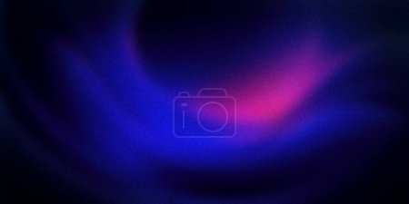 Abstract gradient background featuring deep blues and purples with smooth, flowing transitions. The vibrant pink accent at the center blends seamlessly into darker hues, creating a captivating effect