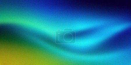 A vibrant gradient background with a smooth transition from deep blue to emerald green and yellow, creating a dynamic and refreshing visual effect. For digital art, web design, creative projects