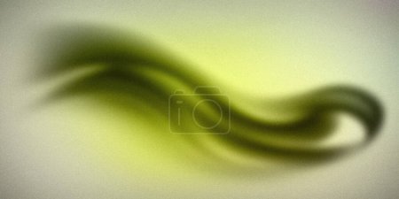 Abstract gradient artwork featuring smooth, flowing shapes in green and yellow hues, blending seamlessly to create a tranquil visual effect. Ideal for backgrounds, presentations or modern art projects