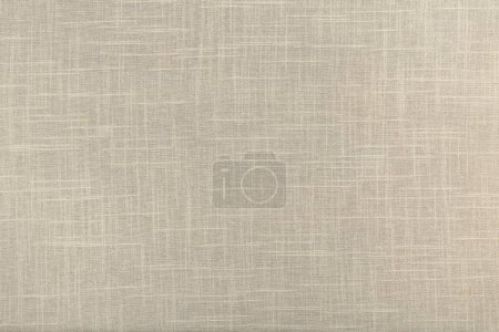 Photo for Finely textured background of beige linen fabric. - Royalty Free Image