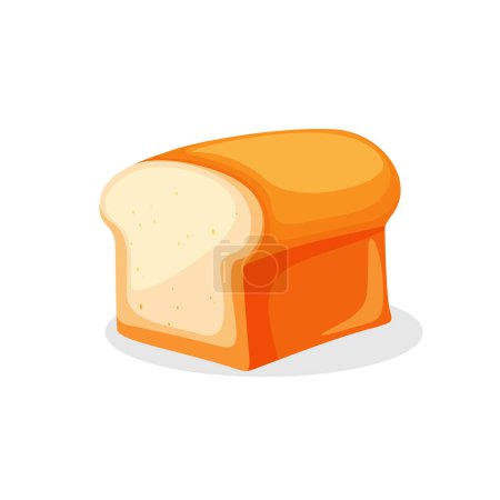 Illustration for Art illustration design concept fast junk food seamless symbol logo of bread - Royalty Free Image