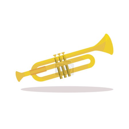 Ilustración de Icono de ilustración de arte logo herramientas de música diseño concepto símbolo de saxofón - Imagen libre de derechos