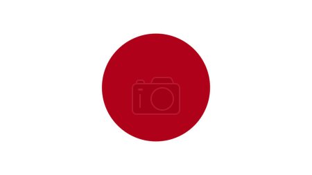Téléchargez les photos : Art Illustration dessin nation drapeau avec signe symbole pays du Japon - en image libre de droit