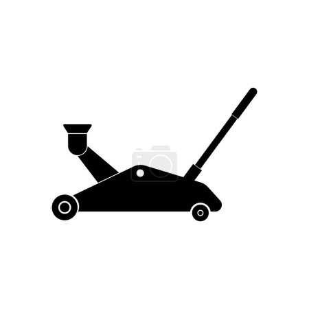 Illustration for Car jack icon vector illustration logo design - Royalty Free Image