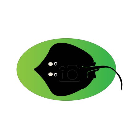 Ilustración de Stingray icon vector illustration symbol design - Imagen libre de derechos