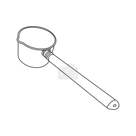 Ilustración de Dipper icono vector ilustración símbolo diseño - Imagen libre de derechos