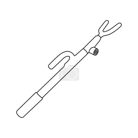 Illustration for Steering wheel lock icon vector illustration symbol design - Royalty Free Image
