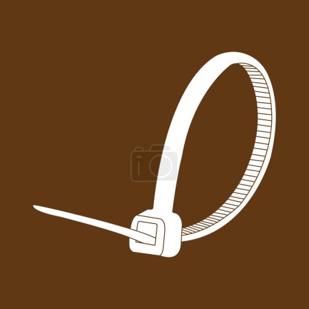 Cable ties icon vector illustration symbol design