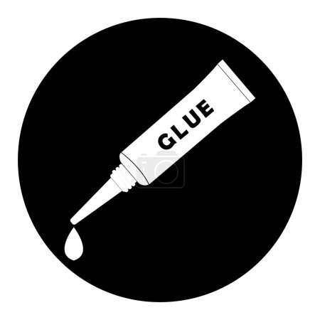 Glue icon vector illustration symbol design.