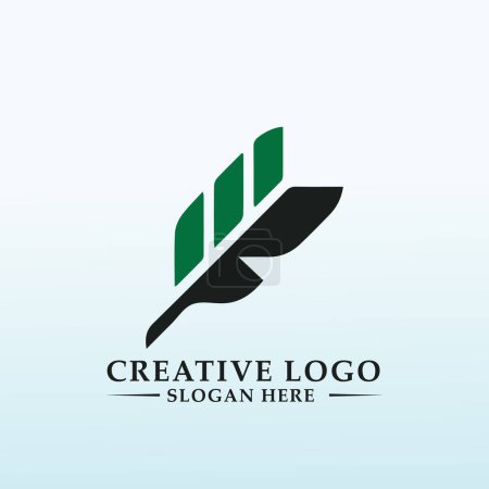 Illustration for Investment Firm Seeking logo design - Royalty Free Image