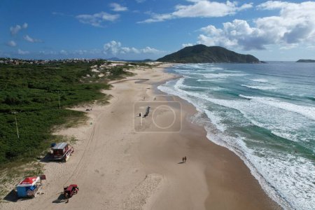 Photo for Morning at Santinho beach, at Florianopolis, Brazil, March, 2024 - Royalty Free Image