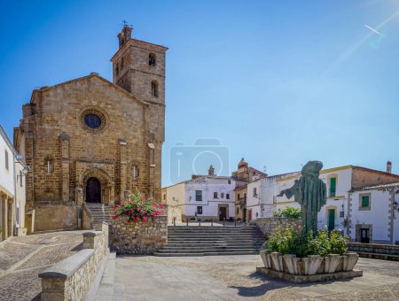 Kirche von San Pedro de Alcantara in der Stadt Cceres von Alcantara