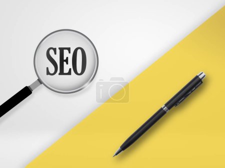 SEO search engine optimization, online marketing and internet marketing idea
