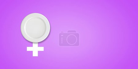 Photo for World women day, woman empowerment and womens independence day illustration. - Royalty Free Image