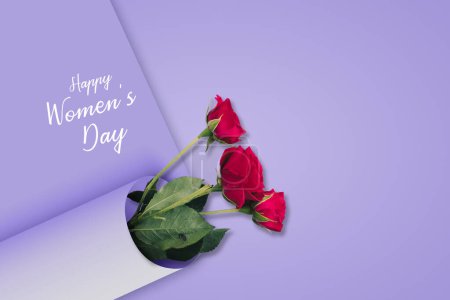 Photo for International womens day, 8 march womens day, womens independence day and mahila diwas abstraction. - Royalty Free Image