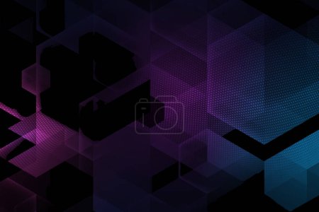 Background banner, geometric gradient, abstract background, geometric banner image.