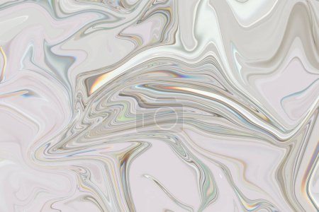 Foto de Liquify abstracto, textura de mármol, gradiente de color de ondas y foto de textura líquida. - Imagen libre de derechos