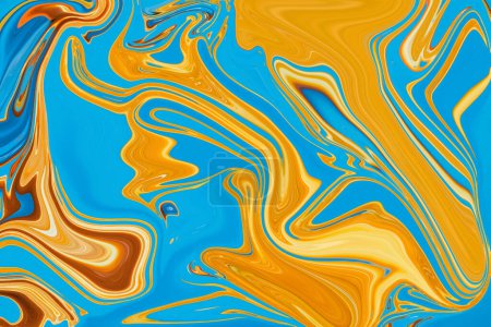 Photo for Abstract liquify, waves color gradient, marble texture and backdrops photo. - Royalty Free Image