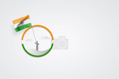 Photo for Spectacular India Independence Day Celebration Events Stock Imag - Royalty Free Image