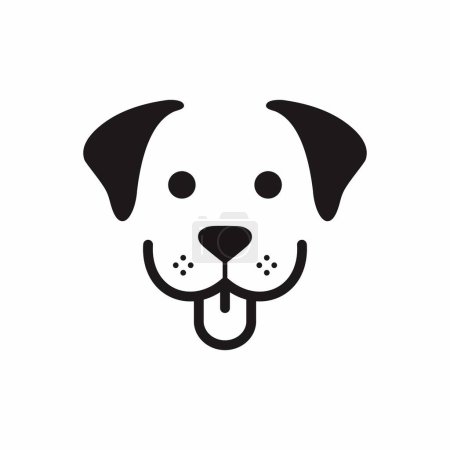 Ilustración de Perro icono vector ilustración diseño - Imagen libre de derechos