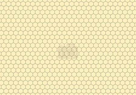 Illustration for Geometric background with hexagon. vector illustration. - Royalty Free Image