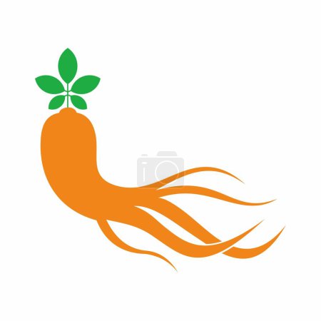 Vector illustration of a green leaf icon