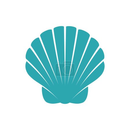 Seashell icon vector illustration