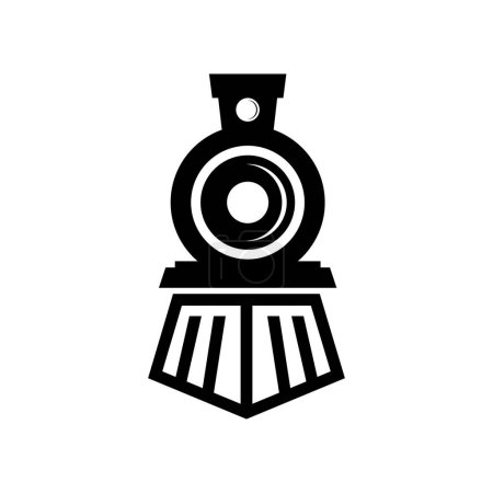 Illustration for Classic train vector icon - Royalty Free Image