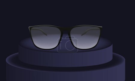Ilustración de Un vaso de manzana. Gafas inteligentes realistas de manzana, jalá, gafas con aplicaciones de iphone. Realidad Virtual, Metaverso, realidad aumentada, VR. Pantalla Micro led 4K. editorial - Imagen libre de derechos