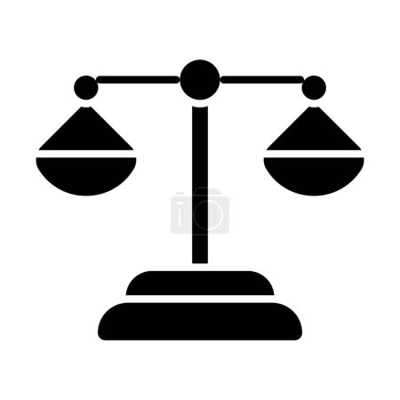 Justice set icon. Scales, law, balance, fairness, court, legal system, equality, judgment, decision, trial, legal proceedings, judiciary, legal representation.