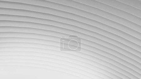 Movimiento de onda de fondo abstracto, flujo de onda blanca suave, fondo abstracto, representación 3d.