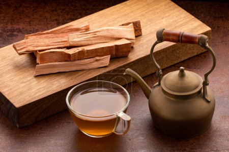 Foto de Organic chaparro medicinal tea - Castela texana - Imagen libre de derechos