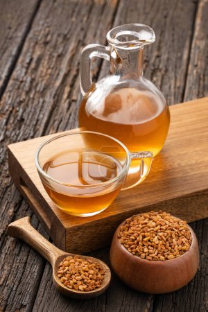Organic fenugreek tea and seeds - Methi Dana