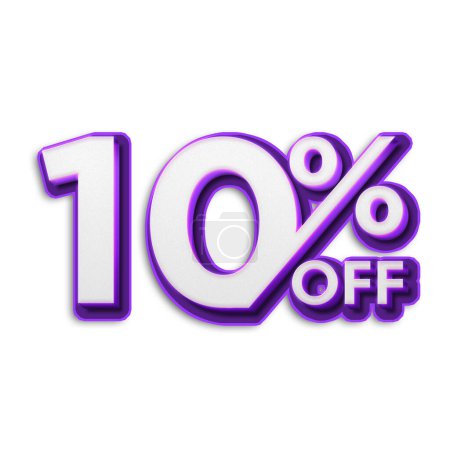 Photo for 10 Percent Discount Offers Tag with New Style Design - Royalty Free Image