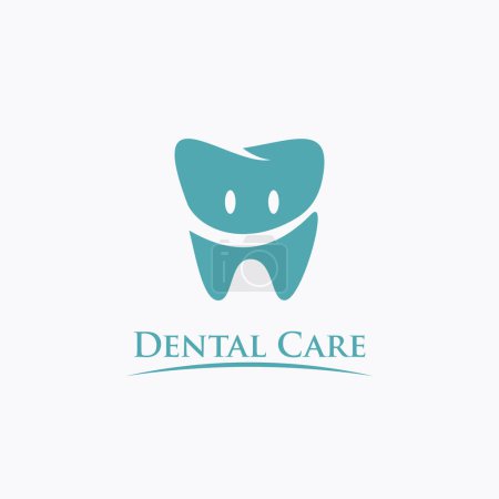 Photo for Dental logo template for densitry business - Royalty Free Image