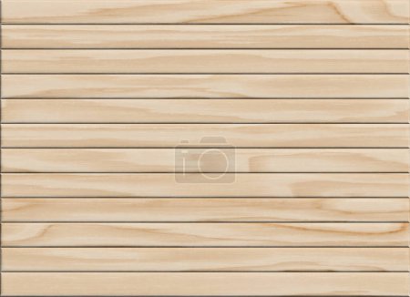 Illustration for Natural wood texture surface background. Idea for natural material construction, backdrop, vintage or retro design. abstract background. Old wooden floor, pattern table, wall, 3d vector illustration - Royalty Free Image