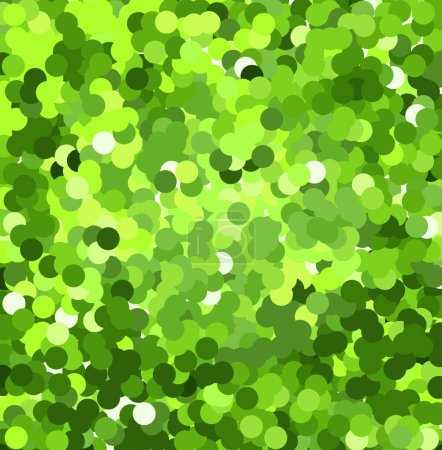 Ilustración de Fondo abstracto geométrico. Forma de círculos geométricos blancos y verdes abstractos con sobre fondo blanco. Moderno elegante simple círculos textura. - Imagen libre de derechos