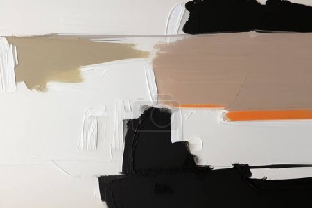Photo for Abstract background with paint brush strokes - Royalty Free Image