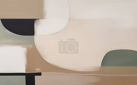 Photo for Abstract background with geometric shapes. modern art. contemporary art. contemporary art. - Royalty Free Image