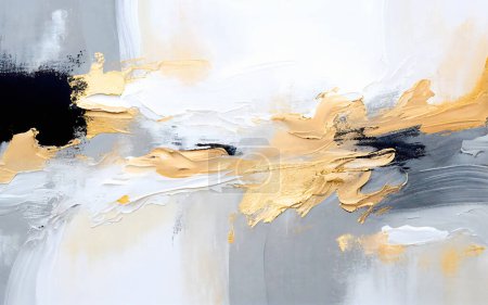 Foto de Textura de pintura al óleo abstracta - Imagen libre de derechos