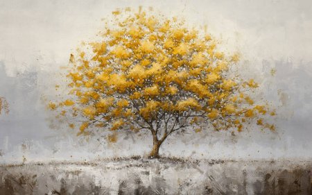 Photo for Tree in autumn season. - Royalty Free Image