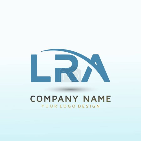 Téléchargez les illustrations : LRA Web Solution LOGO design - en licence libre de droit