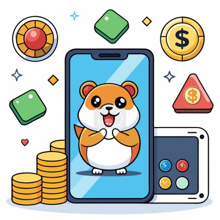 game for cryptocurrency in phone - Hamster Kombat