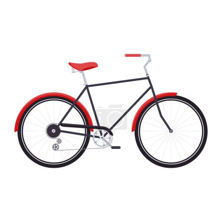 Foto de Bicicleta de dibujos animados aislados o símbolo de icono gráfico de bicicleta - Imagen libre de derechos